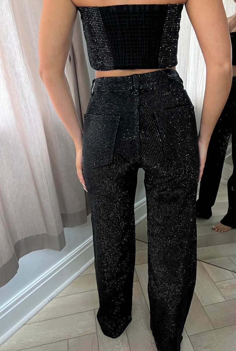 Black Stardust Denim